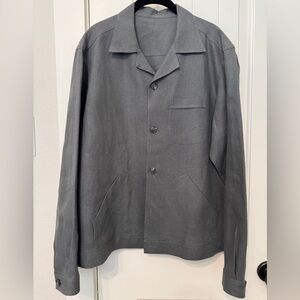 Men's Classic Gray Shirt Jacket